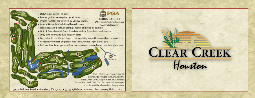 The Course Clear Creek Golf Club The Course Clear Creek Golf Club